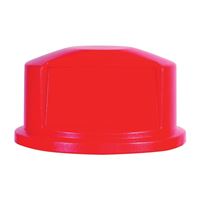 Brute FG264788RED Lid, Polyethylene, Red, For: 44 gal Containers 