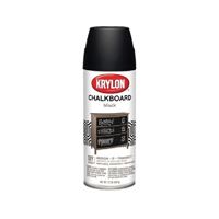 Krylon I00807007 Chalkboard Spray Paint, Black, 12 oz, Can 