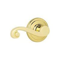 Kwikset Signature Series 788LL 3 LH CP Half Inactive Dummy Lever, Polished Brass, Zinc, Residential, Left Hand, 2 Grade 