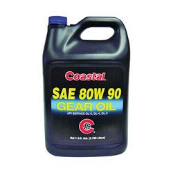 Coastal 12405 Gear Oil, 80W-90, 1 gal Bottle, Pack of 3 