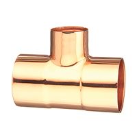 Elkhart Products 111R Series 329782X2X1 Reducing Pipe Tee, 2 x 2 x 1 in, Sweat, Copper 