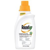 Roundup 5002310 Tough Brush Killer, Liquid, Yellow, 32 oz Bottle 