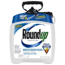 Roundup 5100114 Weed and Grass Killer, Liquid, Spray Application, 1.33 gal 