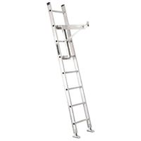 Louisville LP-2100-13 Ladder Jack, Long Body, Aluminum, Gray 