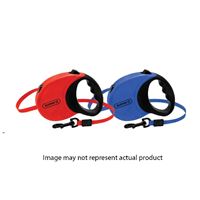 RuffinIt 98617 Retractable Leash, 16 ft L, Blue/Red, M 