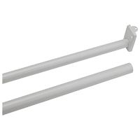 National Hardware N236-206 Closet Rod, 48 to 72 in L, Steel 