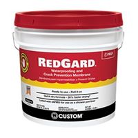 CUSTOM REDGARD LQWAF3 Waterproofing and Crack Prevention, Liquid, Red, 3.5 gal, Pail 
