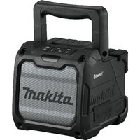 Makita XRM08B Jobsite Speaker, Tool Only, 12 to 18 V, Wireless, Includes: (1) AC Adapter 