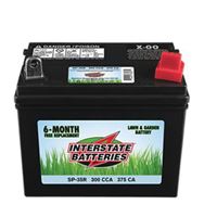 INTERSTATE BATTERIES SP-35R Lawn and Garden Battery, Lead-Acid 