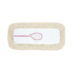 CONTINENTAL COMMERCIAL Swivel Snap C057024 Dust Mop Head, Cotton/Polyester, Natural 