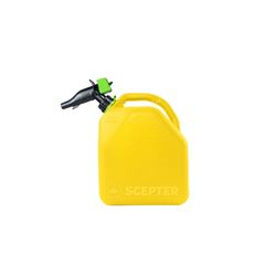 Scepter FR1D501 Diesel Container, 5 gal, HDPE, Yellow 