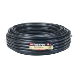 TORO 53338 Funny Pipe, 3/8 in, 100 ft L, Polyethylene, Black 