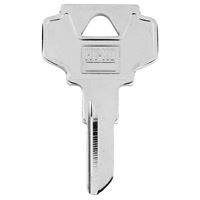 Hy-Ko 11010IN26 Key Blank, Brass, Nickel-Plated, For: Independent/Ilco IN26 Door Locks, Pack of 10 