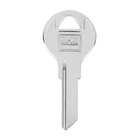 Hy-Ko 11010FH2 Key Blank, Brass, Nickel-Plated, For: Fort FH2 Locks, Pack of 10 