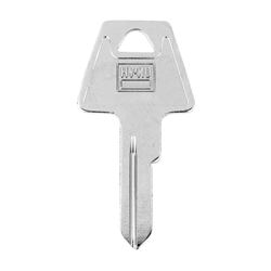 Hy-Ko 11010AM8 Key Blank, Brass, Nickel-Plated, For: American AM8 Locks, Pack of 10 