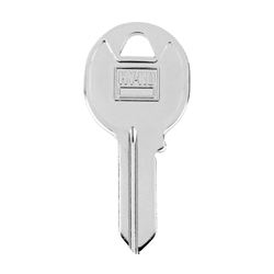 Hy-Ko 11010MH3 Key Blank, Brass, Nickel-Plated, For: Master MH3 Locks, Pack of 10 