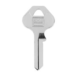 HY-KO 1101088/40KB Key Blank, Brass, Nickel-Plated, For: Ace Padlock 88/40KB Locks 10 Pack 