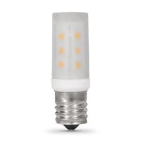 Feit Electric BP25T8N/SU/LED Microwave LED Bulb, Linear, T8 Lamp, 25 W Equivalent, E17 Lamp Base, Warm White Light, Pack of 6 
