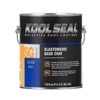 Kool Seal KS0034600-16 Elastomeric Base Coating, Gray, 1 gal, Liquid 