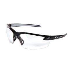 Edge Zorge G2 Series DZ111VS-G2 Safety Glasses, Vapor Shield Anti-Fog Lens, Nylon Frame, Black Frame 