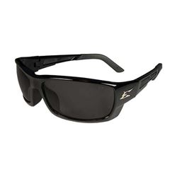 Edge MAZENO Series PM116 Non-Polarized Slim-Fit Safety Glasses, Nylon Frame, Black Frame, UV Protection: Yes 