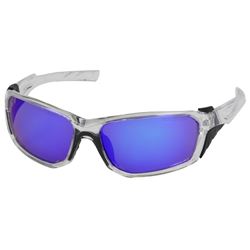 Safety Works SWX00211 Safety Glasses, Anti-Scratch, Mirror Lens, Full Frame, Clear Frame, UV Protection 
