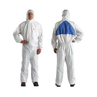 3M 4540+XXL Disposable Protective Coveralls, Unisex, XXL, Fits to Chest Size: 45 to 49 in, Microporous PE Laminate 