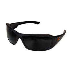 Edge BRAZEAU XB136-E2 Safety Glasses, Black Frame, UV Protection: Yes 