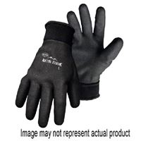 Boss ARCTIK XTREME 7841L Protective Gloves, Unisex, L, Knit Wrist Cuff, Nitrile Coating, Nylon Glove, Black 