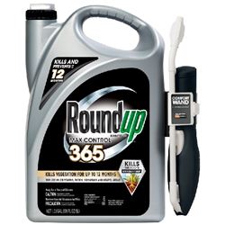 Roundup 5000510 Vegetation Killer, Liquid, Clear to Pale Brown, 1.33 gal Bottle 