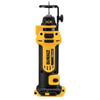 DeWALT DCS551B Cut-Out Tool, Tool Only, 20 V, 1/4 in Chuck, Keyed Chuck, 26,000 rpm Speed, 1/8, 1/4 in Dia Collet 