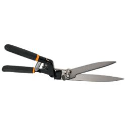 FISKARS Power-Lever 78206935J Grass Shears, 1/8 in Cutting Capacity, 5 in L Blade, Steel Blade, Aluminum Handle 