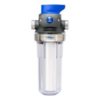 Culligan WH-S200-C Whole House Water Filter System, 4 gpm, Styrene Acrylonitrile, Black 