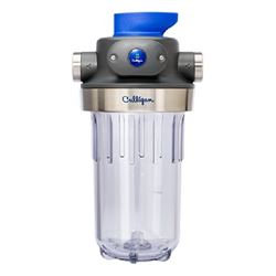 Culligan WH-HD200-C Whole House Water Filter System, 10 gpm, Styrene Acrylonitrile, Black 