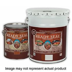 Ready Seal 135 Exterior Wood Stain, Flat, Mission Brown, Liquid, 1 gal, Pack of 4 