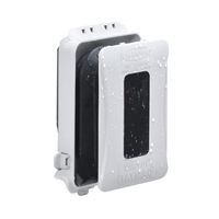 Bell Outdoor EXTRA DUTY Series ML500W Electrical Box Cover, 3 in L, 4.04 in W, 1-Gang, White 