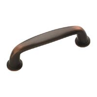 Amerock Kane Series BP53701ORB Cabinet Pull, 3-5/8 in L Handle, 1-1/8 in H Handle, 1-1/8 in Projection, Zinc 