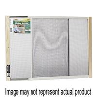 Frost King AWS1145 Window Screen, 25 to 45 in L, 10 in W, Aluminum/Polyethylene 