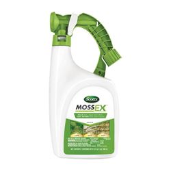 Scotts MossEX 3300210 Moss Control, Liquid, 32 oz Bottle 