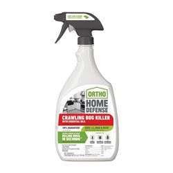 Ortho Home Defense 0202912 Crawling Bug Killer with Essential Oils, Liquid, Spray Application, 24 oz Bottle 