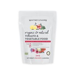 Whitney Farms 10101-10003 Tomato and Vegetable Food, Granule, 4 lb 