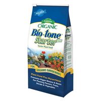 Espoma Bio-tone Starter Plus BTSP4 Plant Food, 4 lb, Bag, Granular, 4-3-3 N-P-K Ratio 