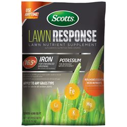Scotts Lawn Response 44800 Lawn Nutrient Supplement, Granule, Iron, 18 lb Bag 