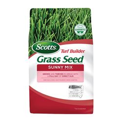 Scotts Turf Builder 18345 Sunny Mix Grass Seed, 3 lb Bag 
