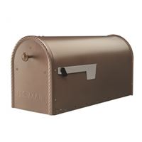 Gibraltar Mailboxes Edwards Series EM160VB0 Mailbox, 1475 cu-in Capacity, Steel, Powder-Coated, 8.7 in W, 22.4 in D 