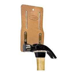 Bucket Boss Classic Leather Series 55128 Hammer Holder, Leather/Metal/Steel, For: 2 in W Work Belts 
