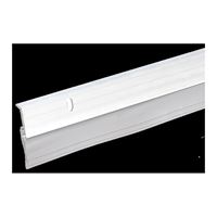Frost King 3A59 Door Threshold, 36 in L, 1-3/4 in W, Aluminum, Silver, Bright 