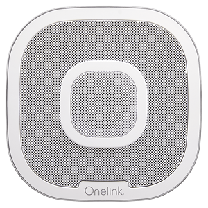 First Alert Onelink 1039102 Alarm and Speaker, 85 dB, Electrochemical, Photoelectric Sensor, Bracket, White