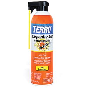 TERRO T1901-6 Carpenter Ant and Termite Killer, Liquid, 16 oz Aerosol Can