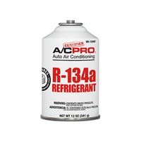 A/C PRO CERT301-1 Refrigerant, 12 oz Aerosol Can, Gas 12 Pack 